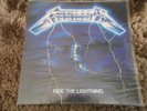 METALLICA ... RIDE THE LIGHTNING ... HEAVY METAL / THRASH ...VINYL  L.P.