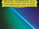 `Herbert Von Karajan - Brahms Symphony No. 3, Tragic Overture [LP]  VINYL LP NEW