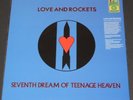 LOVE AND ROCKETS seventh dream USA LP new BLUE VINYL limited #1135/1500 bauhaus
