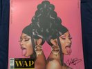 CARDI B SIGNED WAP LIMITED GOLD VINYL RECORD ALBUM MEGAN THEE STALLION