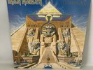 IRON MAIDEN POWERSLAVE ORIG. 1984 VINYL LP W/ TEXTURED COVER - RECORD NEAR MINT