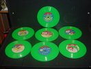 7 Christmas Little John Records 1952 USA Precision Plastics Co. Phila.PA.78 RPM