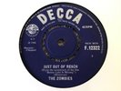 THE ZOMBIES - ‘JUST OUT OF REACH/REMEMBER YOU’ (DECCA 12322) 1966 VG+ CONDITION