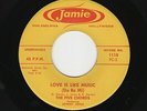 '58 R&B/DooWop FIVE CHORDS Love Is Like Music/Don't Just Stand There JAMIE HEAR