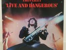 THIN LIZZY / LIVE AND DANGEROUS JAPAN ISSUE DOUBLE LP W/INSERT