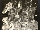 Rudimentary Peni, Death Church. 1st Release. 1987 UK re-issue vinyl VG++