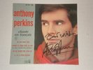 anthony perkins chante en français ne dis plus rien EP dédicacé,signé autographe