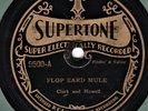 COUNTRY - Robinette & Byrd Moore : Flop Eard Mule - Supertone 9500 - 78 VV+ RARE