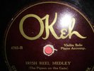 78-OKeh 4703-Michael Coleman-McDermott's Hornpipe/Irish Reel Medley 1922 Scarce