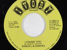 Modern Soul Boogie 45 SAMUEL & SAMUEL I Found You IVORY VG+ HEAR