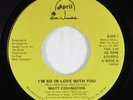 Modern Soul 45 MATT COVINGTON I'm So In Love With You APRIL HEAR