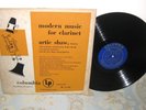 ANDY WARHOL Early Cover Artwork LP Columbia ARTIE SHAW Modern Music For Clarinet