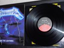 Metallica Ride The Lightning  Elektra Megaforce rare 1984 LP  60396-1 near mint