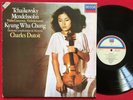 KYUNG WHA CHUNG VIOLIN MENDELSSOHN DUTOIT LP DECCA SXDL 7558 RARE KOREA PRESS