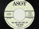 Northern Soul Popcorn 45 - Debbie Rollins - Who Cares What People Say - Ascot