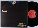 FOCUS At the Rainbow POLYDOR LP VG+ uk die-cut unipak   