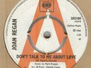 JOAN REGAN**DON'T TALK TO ME ABOUT LOVE**DEMO**DANCER**CBS LABEL**LISTEN