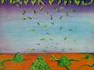 BEAUTIFUL COPY Vtg 1984 HAWKWIND 1st Album SELF TITLED Vinyl RECORD Lp MINT COND