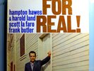 HAMPTON HAWES w/SCOTT LaFARO FOR REAL  RARE ORIG '61 CONTEMPORARY MONO LP DG