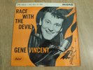 GENE VINCENT - RACE WITH THE DEVIL - UK EP - VG+ /  GOOD ( SEE PICS)