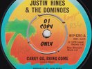 Justin Hinds & The Dominoes - Carry Go, Bring Come (7