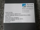 Daft Punk Betacam Something About Us Promo Super Rare cassette