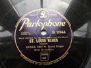 BESSIE SMITH St. Louis Blues / Cold In Hand Blues PARLOPHONE 78rpm