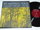 SIX MONTREAL POETS LP 1957 Folkways USA FL-9805 Vinyl VG/VG+ Leonard Cohen+