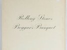 THE ROLLING STONES..LP..BEGGARS BANQUET  LONDON  PS 539  1968 1st PRESSING