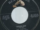 RIC CARTEY & JIVA-TONES OOOH-EEE B/W YOUNG LOVE RCA ROCK-A-BILLY 45 VG+