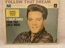 Elvis Presley Follow That Dream with RARE orange label EP