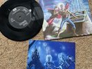 Iron Maiden-run To The Hills-7”Picture Pic Vinyl-limited Plus Xmas Card-rare