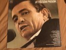 johnny cash at folsom prison cs 9639 vinyl VG/G+