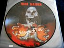 IRON MAIDEN/PICTURE DISC/SEVENTH TOUR/SEXY COVER/METAL MASS/GERMAN PRESS/ML