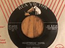 ELVIS PRESLEY - HEARTBREAK HOTEL / I WAS THE ONE, RCA VICTOR 47-6420, 45 RPM