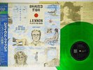 JOHN LENNON PLASTIC ONO BAND SHAVED FISH EMI EAS-81457 Japan OBI CLEAR GREEN LP