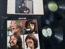 BEATLES (HEAR THEM TALK) ON GERMAN APPLE LP LET IT BE & USA YESTERDAY & TODAY