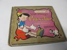 Walt Disney's Pinocchio Cliff Edwards RCA Victor LP Record Yellow with BOOK