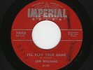 '56 TXS Rockabilly LEW WILLIAMS I'll Play Your Game/Don't Mention My Name HEAR