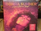 DONNA SUMMER A HOT SUMMER NIGHT PURPLE COLOR LP HOT STUFF LAST DANCE BAD GIRLS