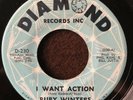 NORTHERN SOUL Monster RUBY WINTERS - I WANT ACTION / BETTER - RARE 45 Diamond