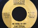 Northern Soul 45 TOBI LEGEND no good to cry MALA listen