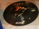 KISS ALIVE 1,2 & 3 LP'S PICTURE DISCS IN MINT CONDITON