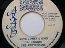 1975 Roots Reggae - ABYSSINIANS THE ABBYSINIANS - LOVE COMES & GOES - ARAB 7