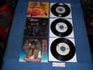 (3) ZZ TOP 45RPM RECORDS 