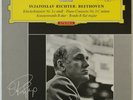 RICHTER SANDERLING BEETHOVEN PIANO CONCERTO DGG RED STEREO TULIP SLPM 138848 NM