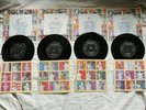 DAVID BOWIE ASHES TO ASHES 1st UK PRESS x 4 - FULL SET of COVERS & STAMP INSERTS