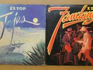 ZZ Top (2) lps Fandango  and Tejas vinyl records 12