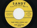'61 ALA. R&B/DooWop PETER CRAWFORD/Grp There Goes a Young Love SANDY M- HEAR