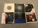 6 DAVID BOWIE 7”SINGLES INC WHEN THE WIND BLOWS TIME WILL CRAWL NR MINT 